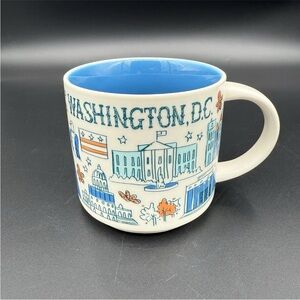 Starbucks Ceramic Coffee Mug Cup You Are Here Collection Washington DC 2018